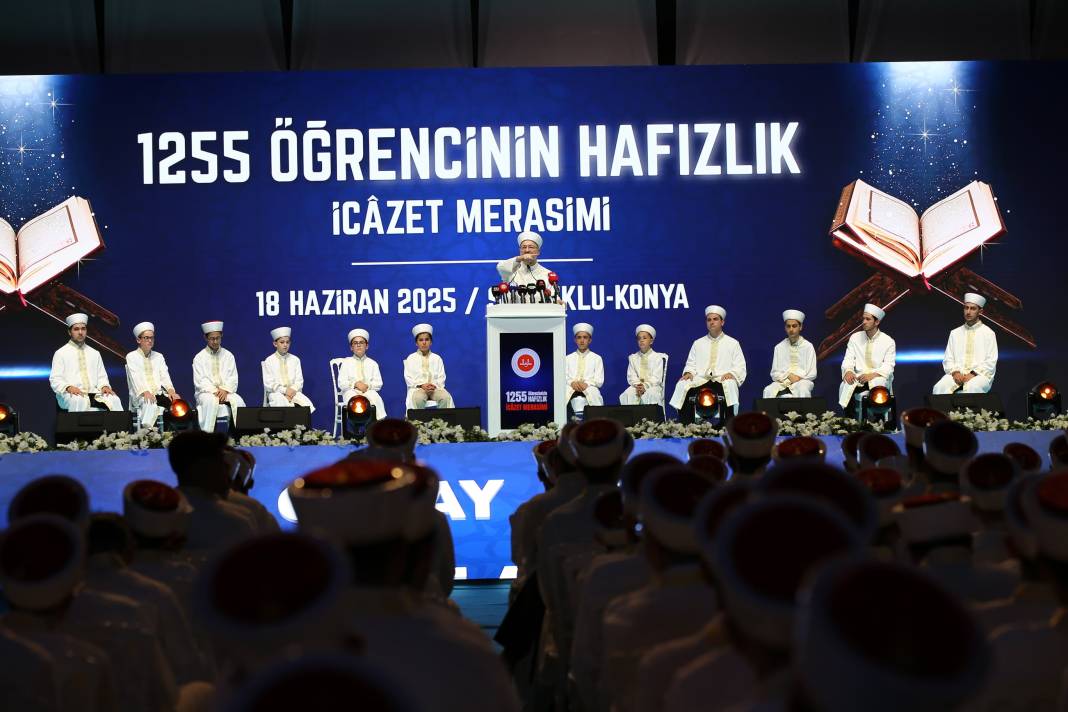 Konya’da 1255 Hafıza icazet töreni 23